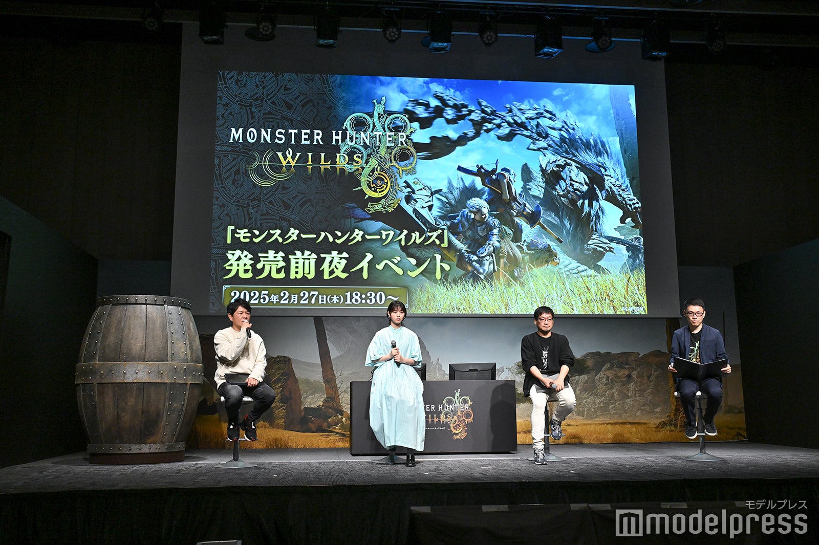 「モンスターハンターワイルズ」発売前夜イベント（C）モデルプレス