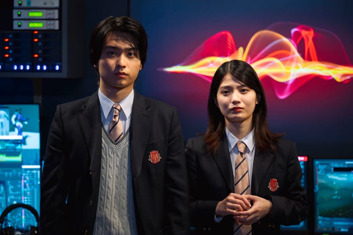 奥平大兼、蒔田彩珠「御上先生」第9話(C)TBS