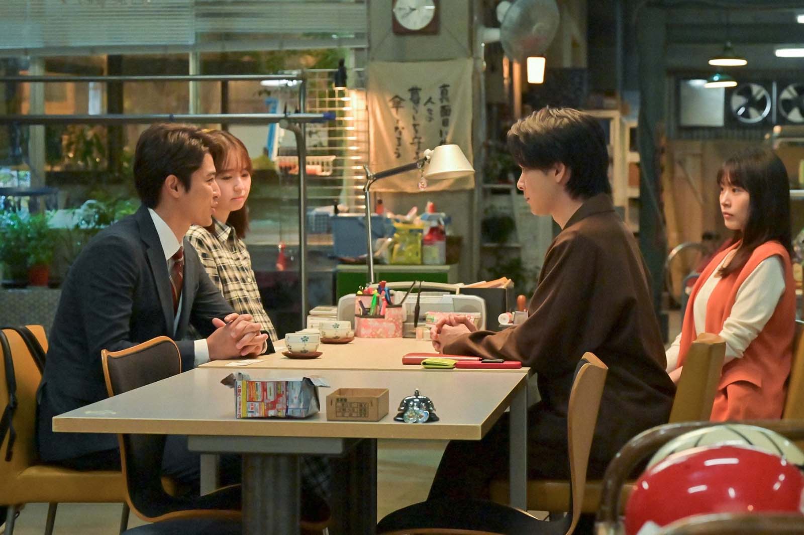 堀井新太、小池里奈、有村架純、中村倫也「石子と羽男―そんなコトで訴えます？―」第8話より（C）TBS