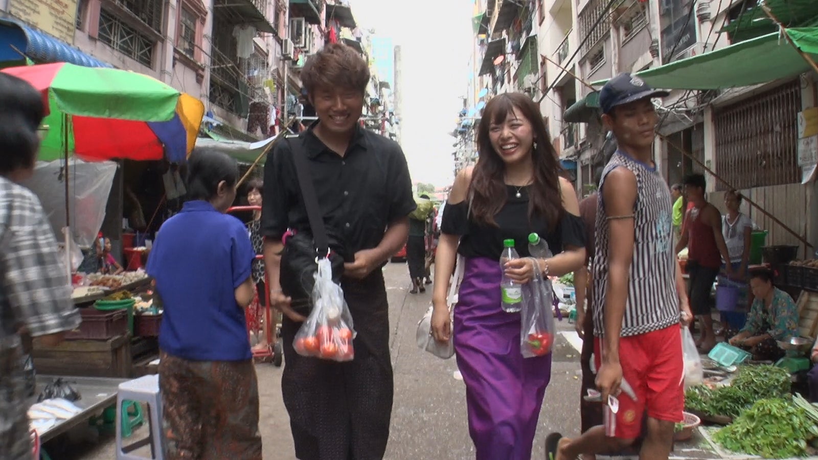 ハト胸、ゆめちん／「あいのり：Asian Journey」第5話より（C）フジテレビ