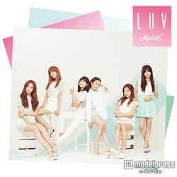 Apink・3rdシングル「LUV -Japanese Ver.-」通常盤（5月20日発売）