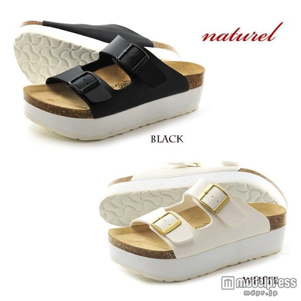 厚底スポーツサンダル「naturel KELLY 」4,990円（税込）