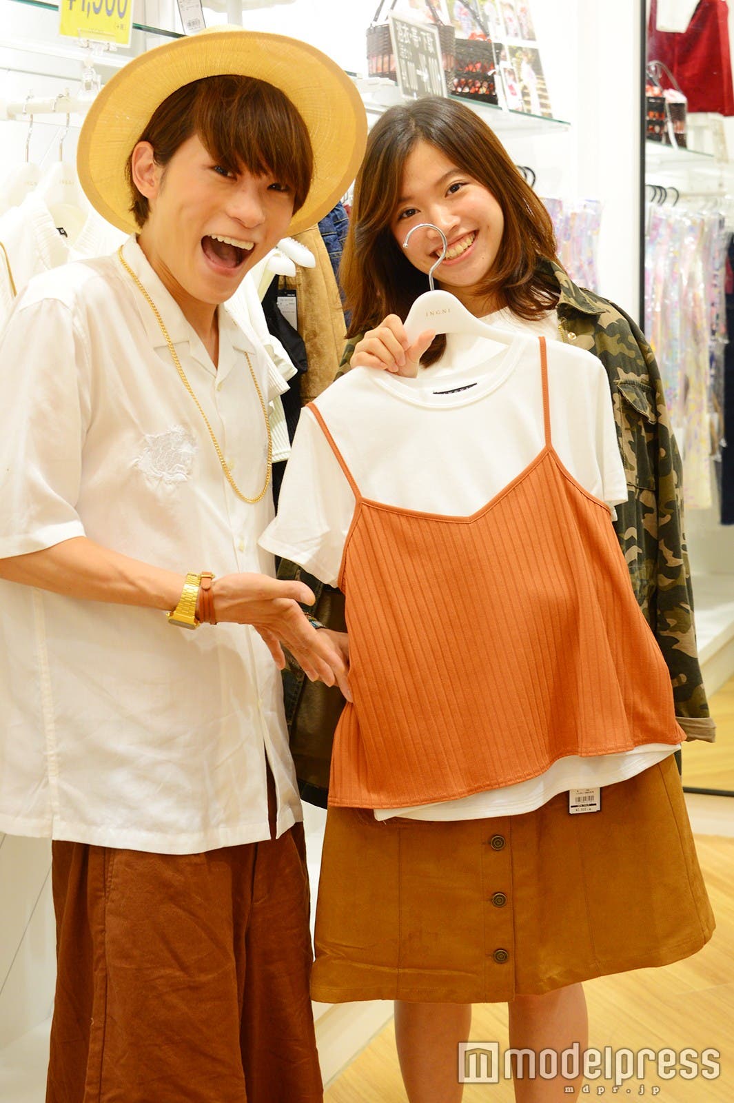 深海さんがコーディネートしてくれました(C)モデルプレス
