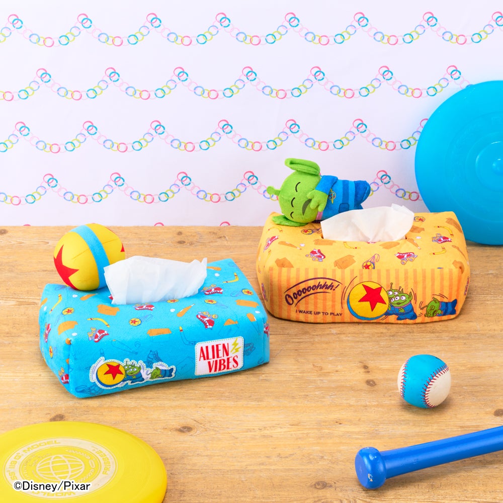 トイ・ストーリー　プレミアムティッシュボックスカバー（全2種／全長約23×16×14cm）