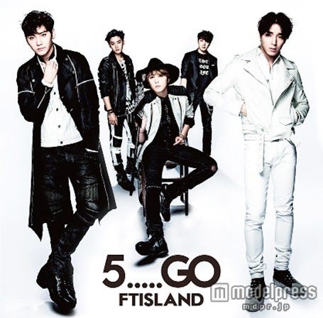 FTISLAND 5th New Album 「5.....GO」初回限定盤Bジャケット(5月13日発売)
