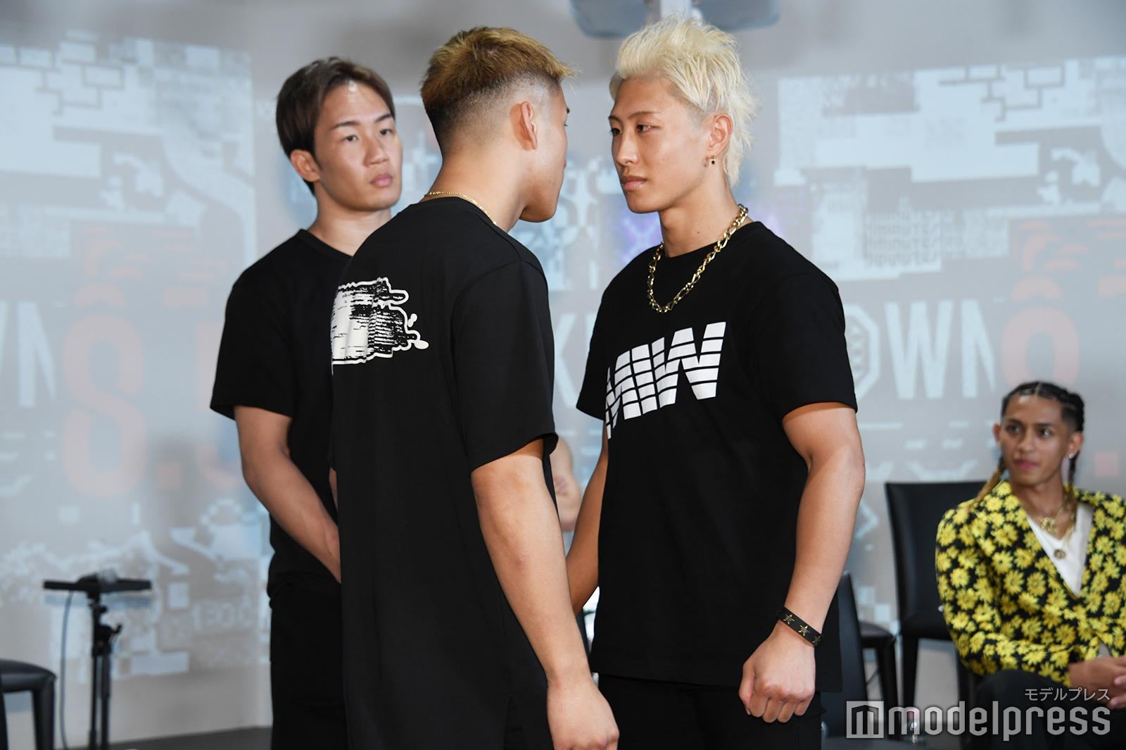 虎之介、朝倉未来、富澤大智（C）モデルプレス