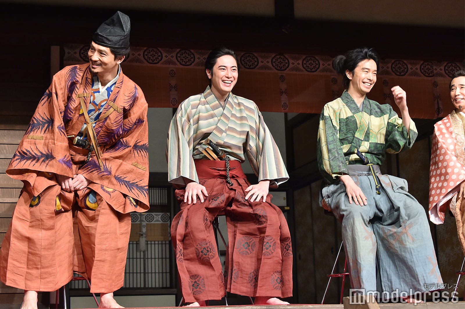 安藤政信、間宮祥太朗、長谷川博己、ユースケ・サンタマリア （C）モデルプレス