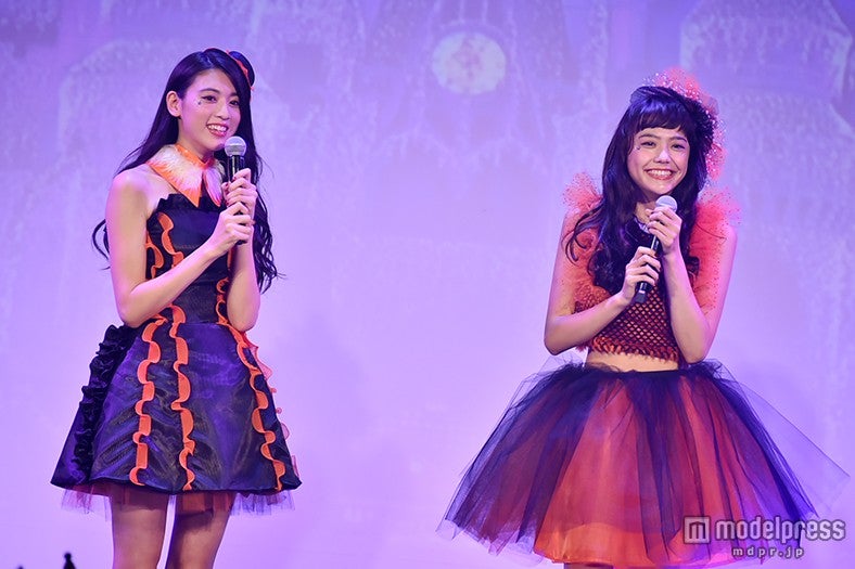 キュートなハロウィン仮装を披露