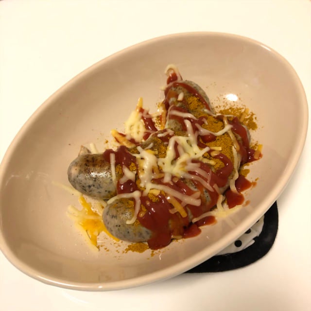 生フランクのカリーヴルスト