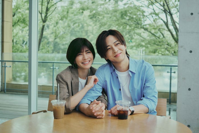 内田有紀、寺西拓人(C)フジテレビ