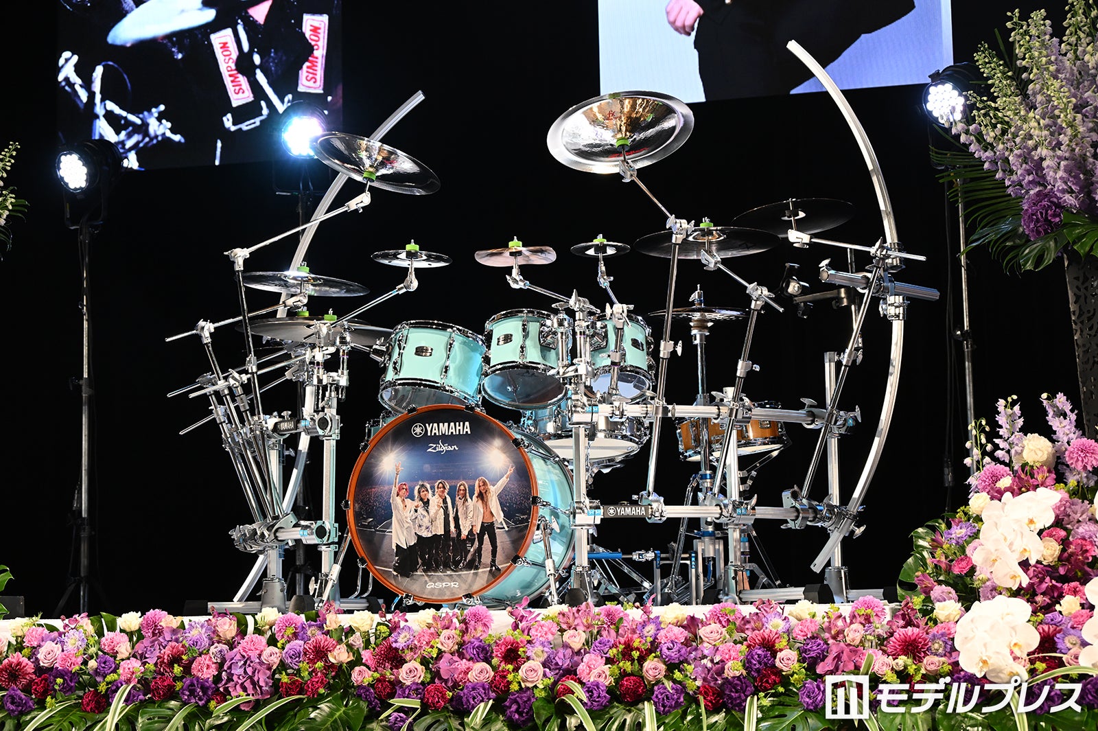 LUNA SEA真矢さん「お別れの会」祭壇（C）モデルプレス