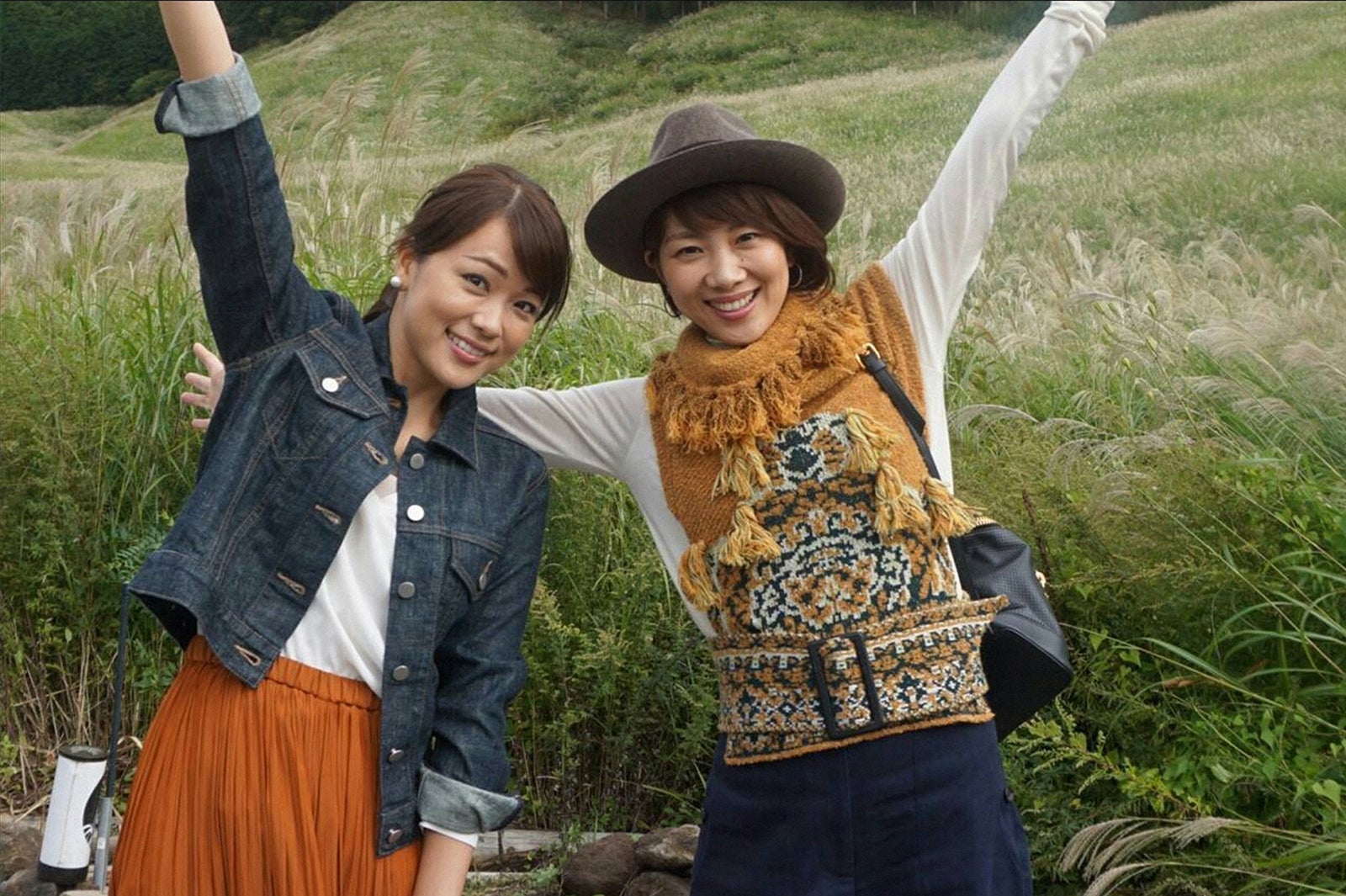 （左から）本田朋子、潮田玲子／画像提供：TBS