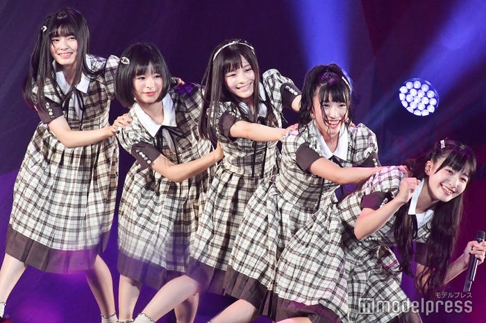 角ゆりあ、高倉萌香、清司麗菜、佐藤杏樹、高橋真生/NGT48 4thシングルリリースイベント (C)モデルプレス