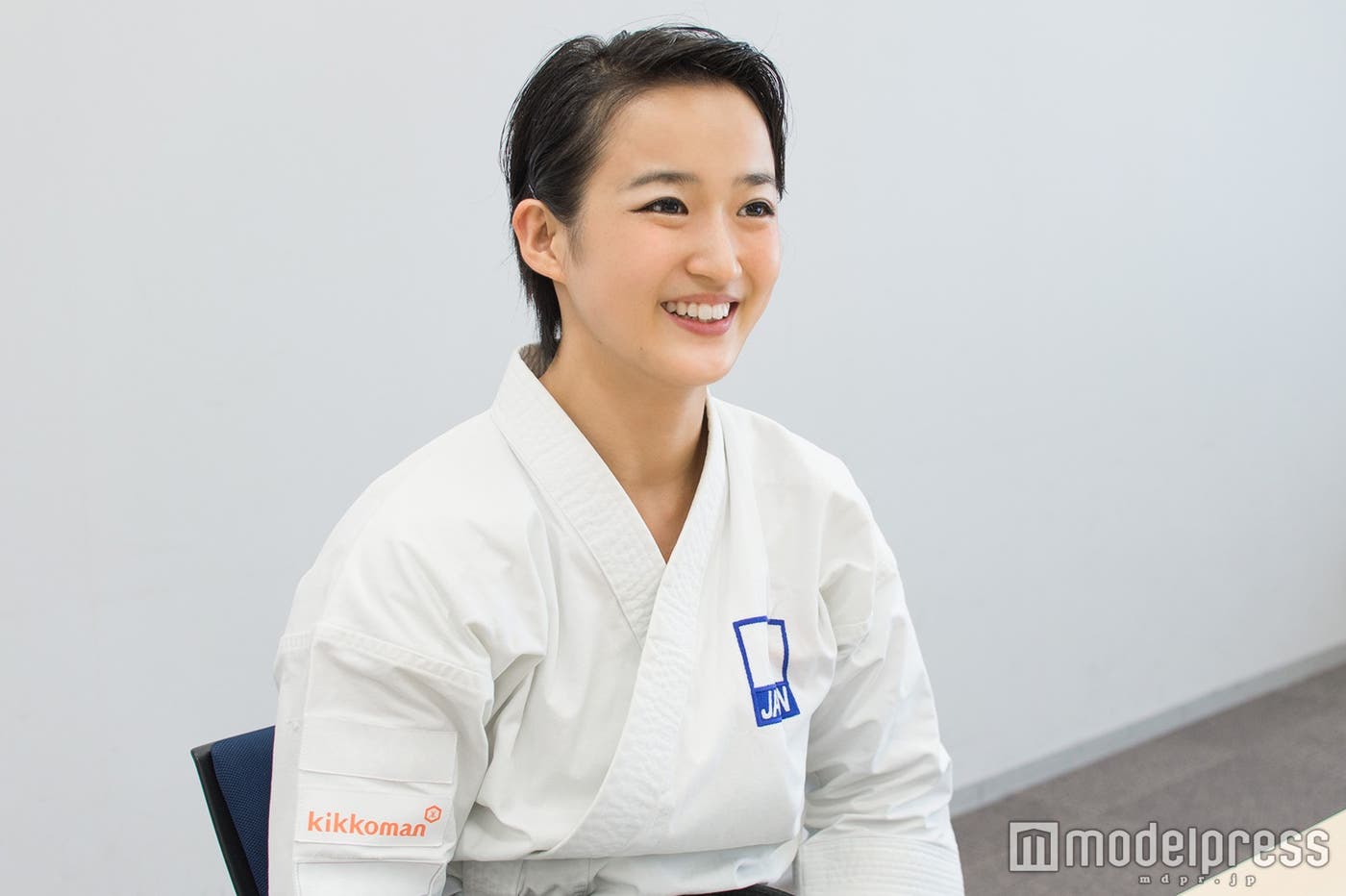 高校も女子が強かったと語る清水選手(C)モデルプレス