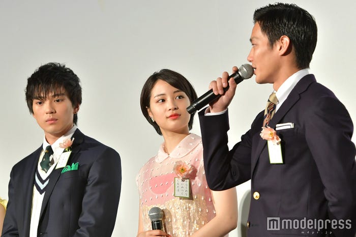 新田真剣佑、広瀬すず、野村周平(C)モデルプレス