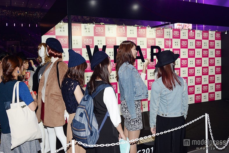 「WEAR」ブースの様子