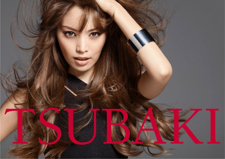 「TSUBAKI」新モデルに起用された蛯原友里