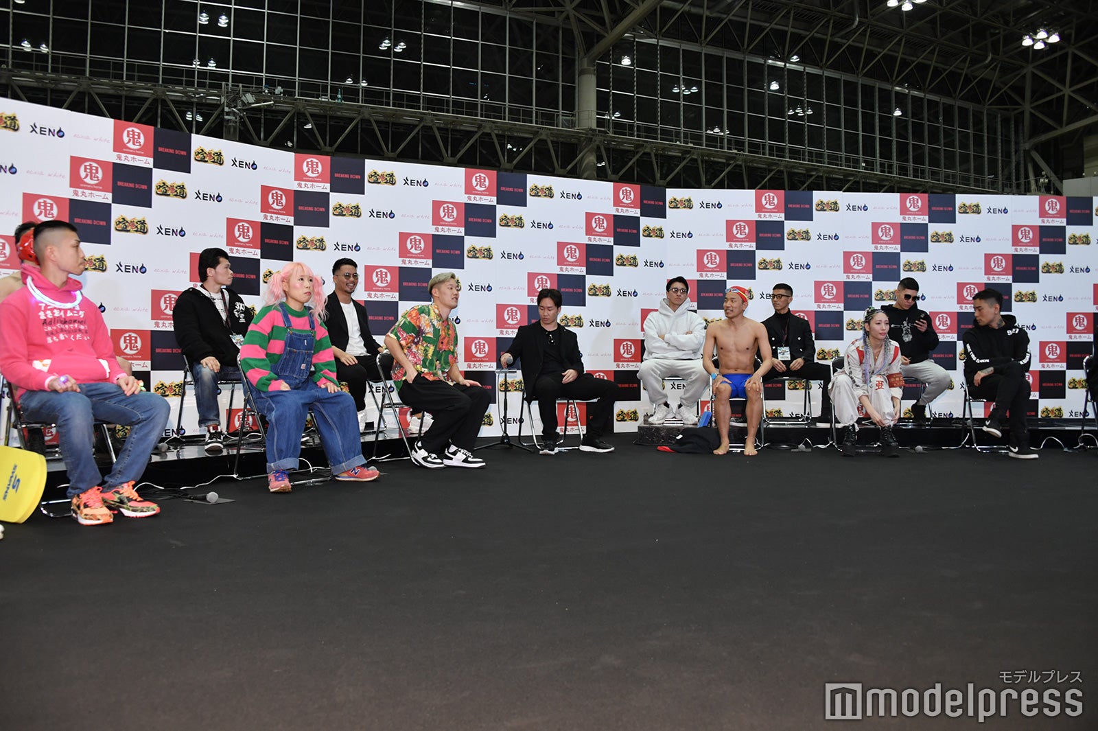 「BreakingDown7」前日会見の模様 （C）モデルプレス