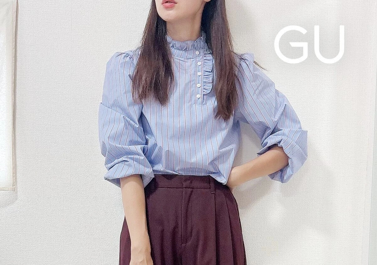GUのこれ何枚でも欲しい！おしゃれで着回し抜群の名品ぞろい♡秋の即戦力シャツ＆ブラウス5選