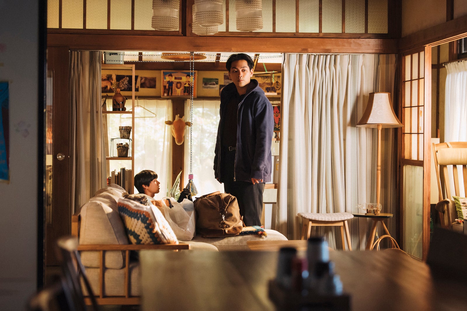 坂東龍汰、柳楽優弥「ライオンの隠れ家」第9話（C）TBS