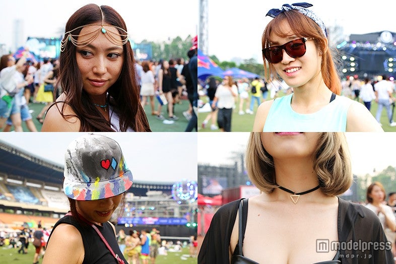 ヘッドアクセやバンダナ、キャップ、チョーカーなどが今年は人気