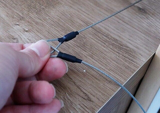ダイソーのワイヤーロープ（1.5mm×2m）2