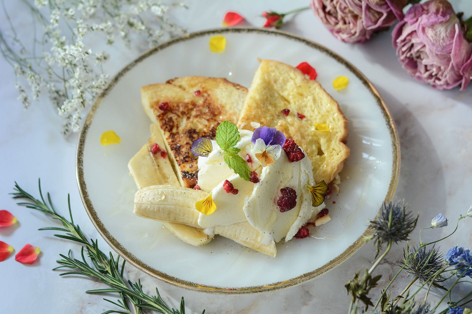 冷製フレンチトースト700円（税込）／画像提供：株式会社FABTONE