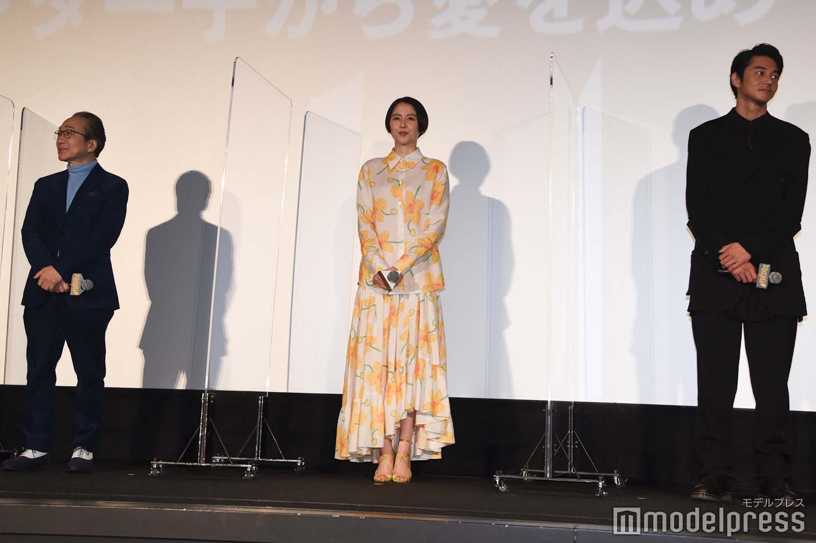 小日向文世、長澤まさみ、東出昌大 （C）モデルプレス