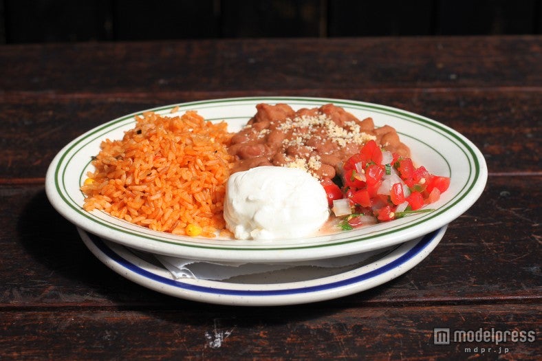 メキシカンライスを合わせていただくと更に美味しい