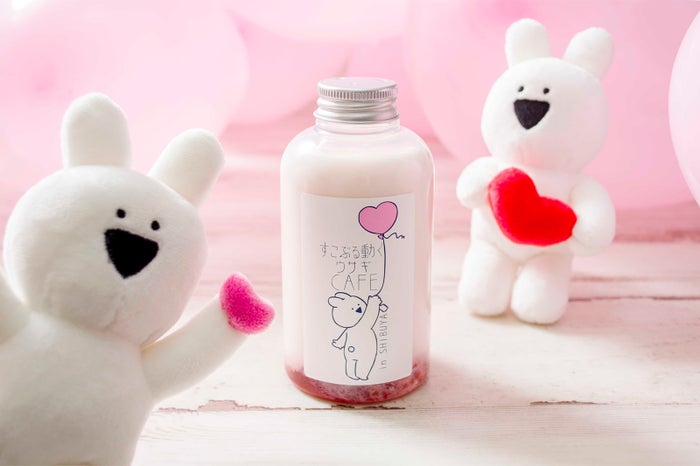 かわいいボトルドリンク～ローズいちごミルク～1,280円／画像提供：Vandalism