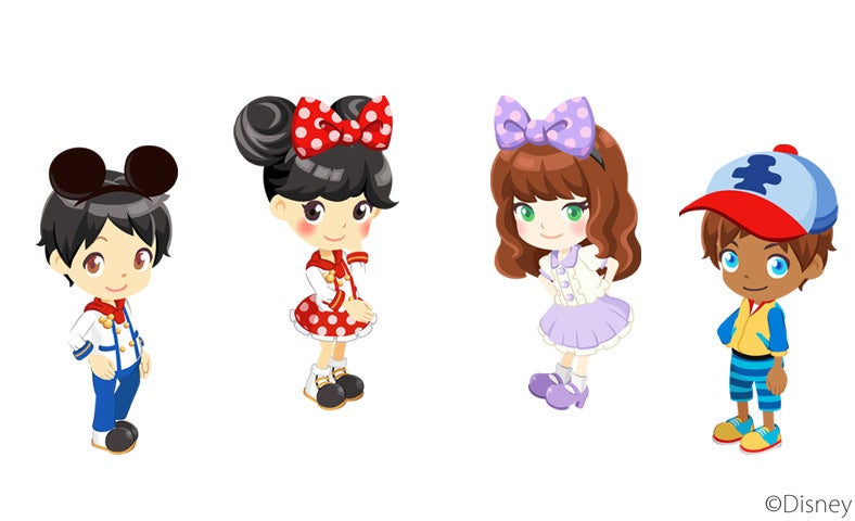 アバターを可愛くコーディネート（C）Disney