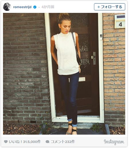 ロミー・ストリドInstagramより