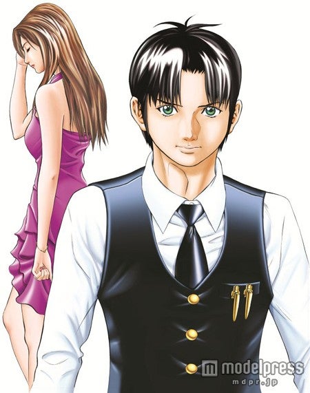 原作画【原作「黒服物語」倉科遼、成田マナブ（集英社刊）】