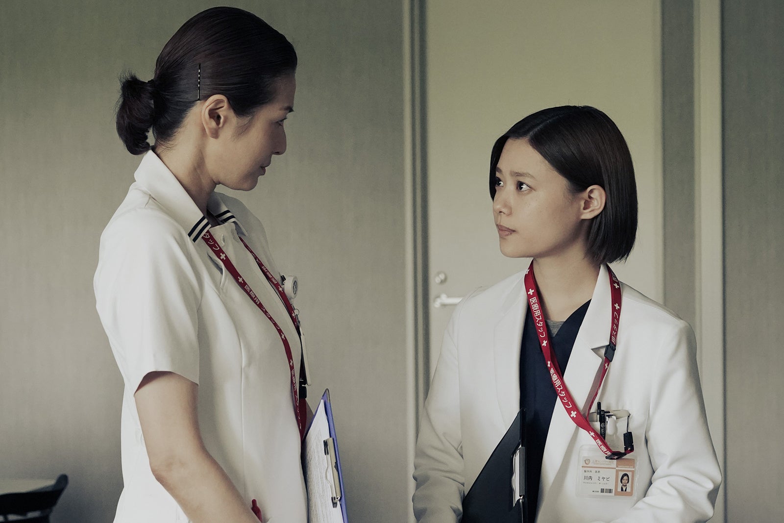 吉瀬美智子、杉咲花「アンメット ある脳外科医の日記」第7話より（C）カンテレ