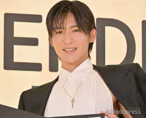 Snow Man目黒蓮、日本人男性初「FENDI」ジャパンブランドアンバサダー就任「鳥肌が立ちました」