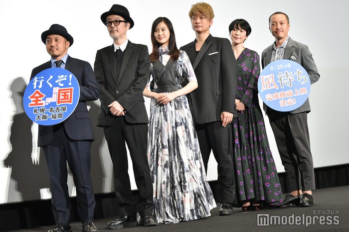 白石和彌監督、リリー・フランキー、恒松祐里、香取慎吾、西田尚美、音尾琢真 (C)モデルプレス