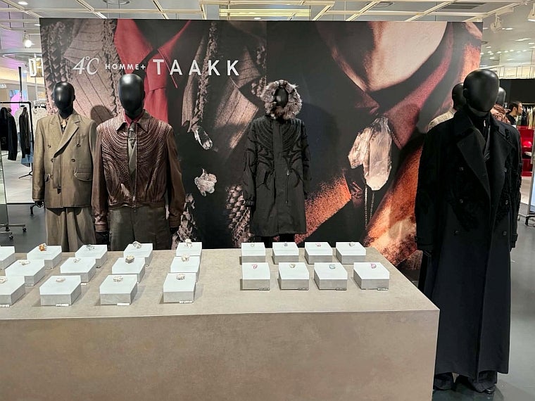 「4℃オムプラス」とメンズ「ターク」、協業ジュエリーを販売開始