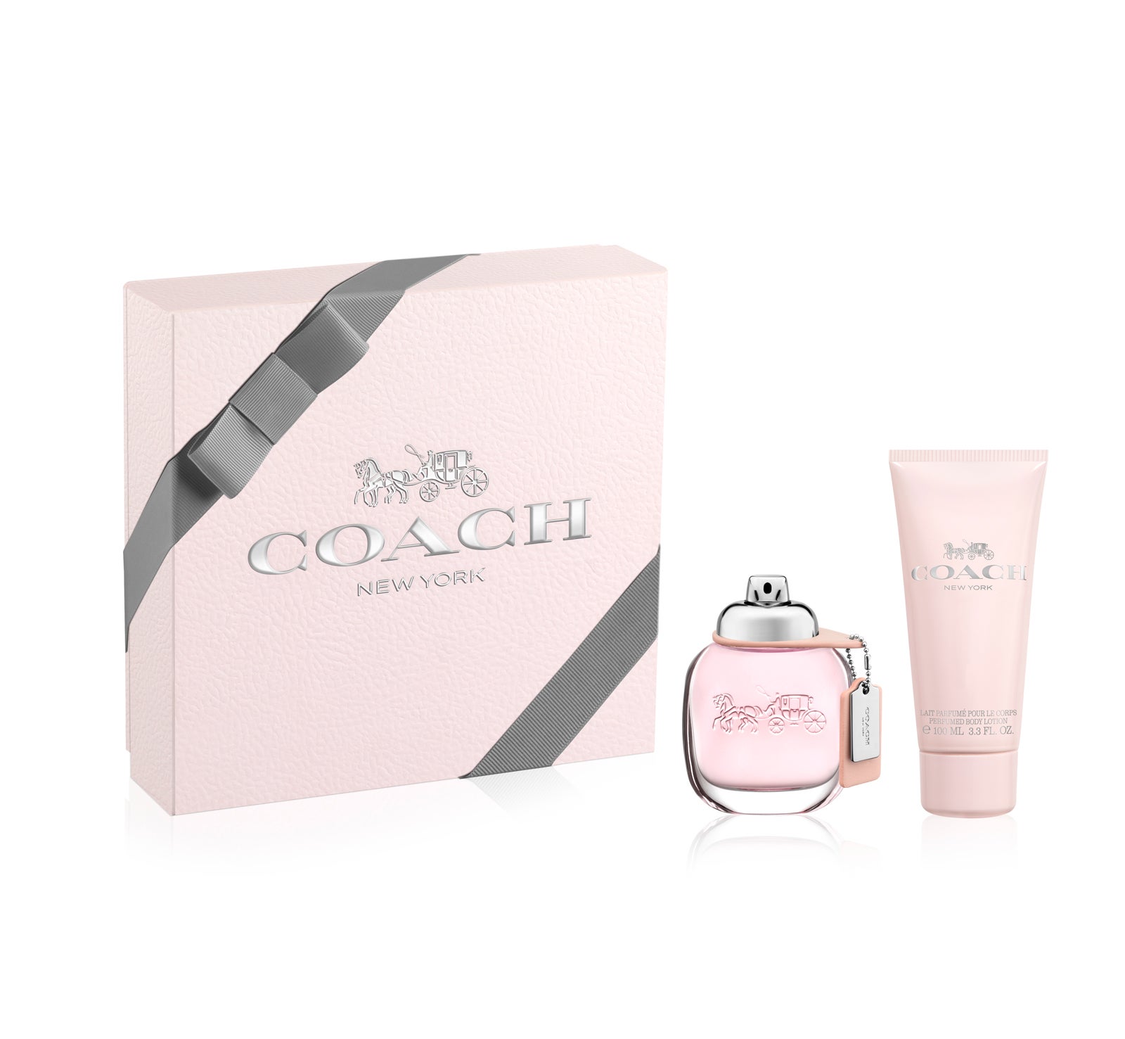 【コーチ】新作フレグランスが“ベビーピンクカラー”のギフトセットに！