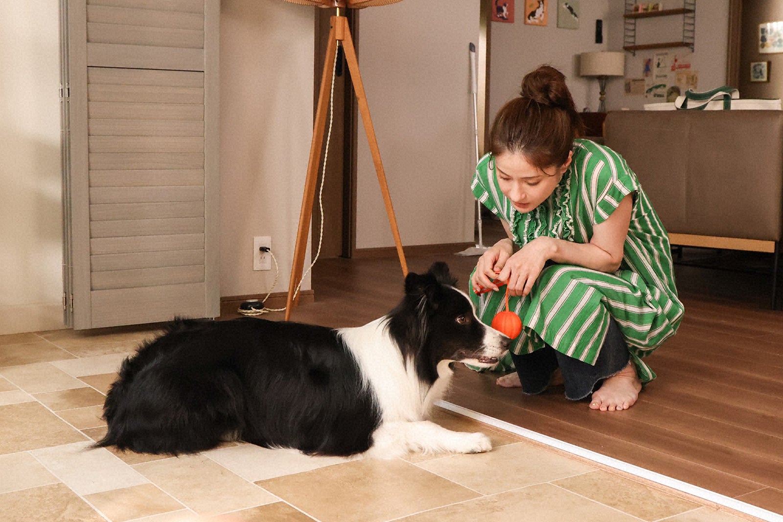 松本若菜「西園寺さんは家事をしない」第1話より（C）TBS