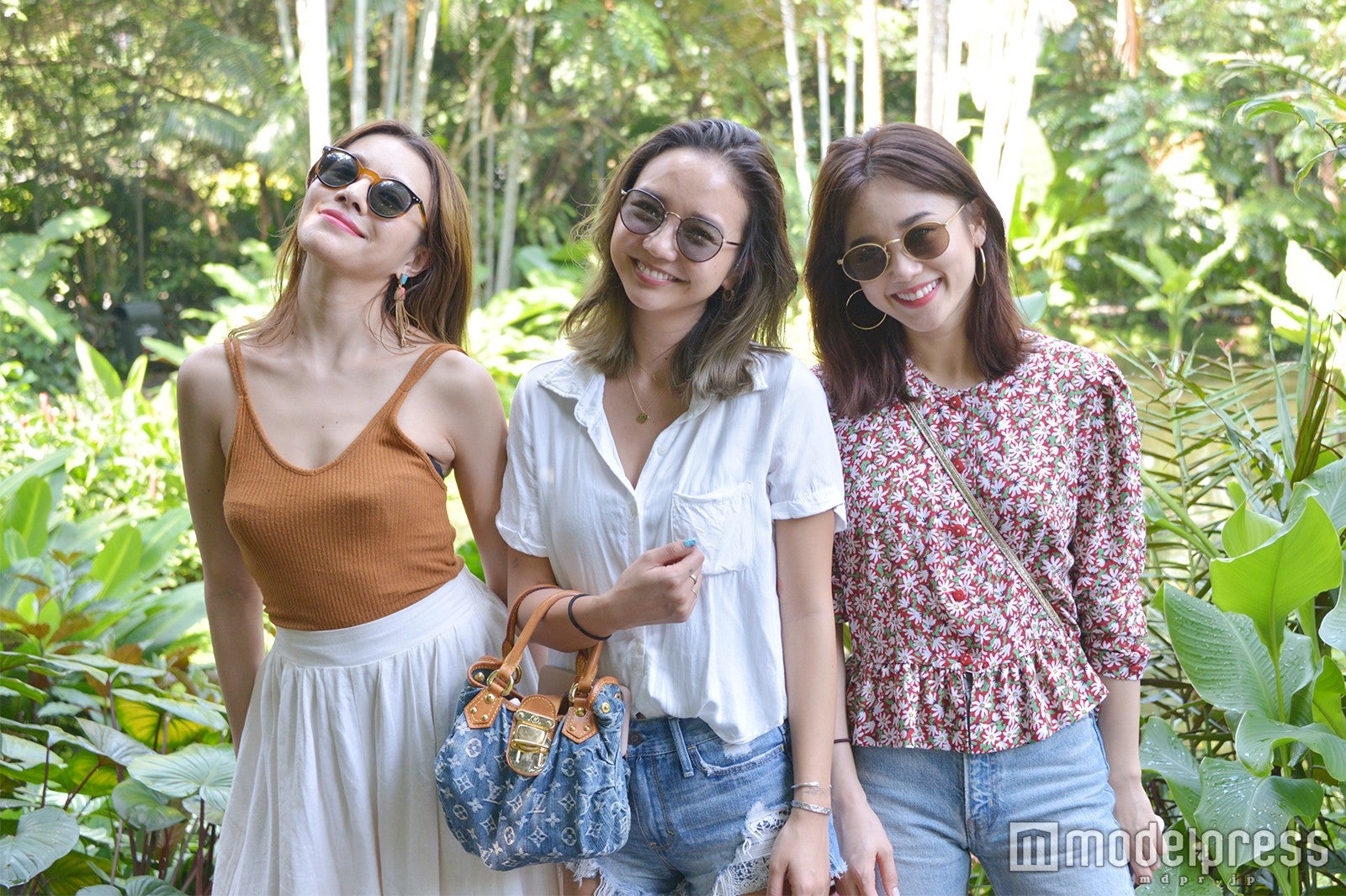 （左から）難波サキ、kiy、宮城舞 （C）モデルプレス