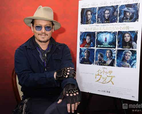 ディズニー×ジョニー・デップ、日本限定映像解禁 美声&迫力の遠吠え披露