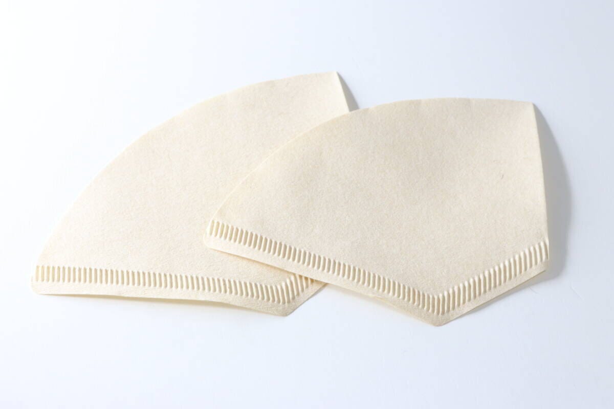 セリアの100％バージンパルプのコーヒーフィルター