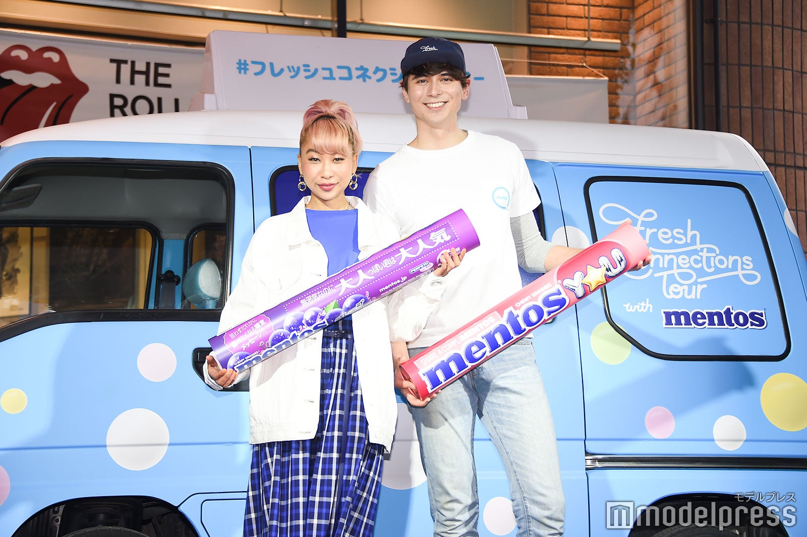 青山テルマ、岡本至恩 （C）モデルプレス （C）モデルプレス