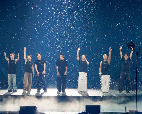 三代目 J SOUL BROTHERS、2年ぶりドームツアー完走 “45000人”ファンと合唱&想い伝える「誇りに思います」