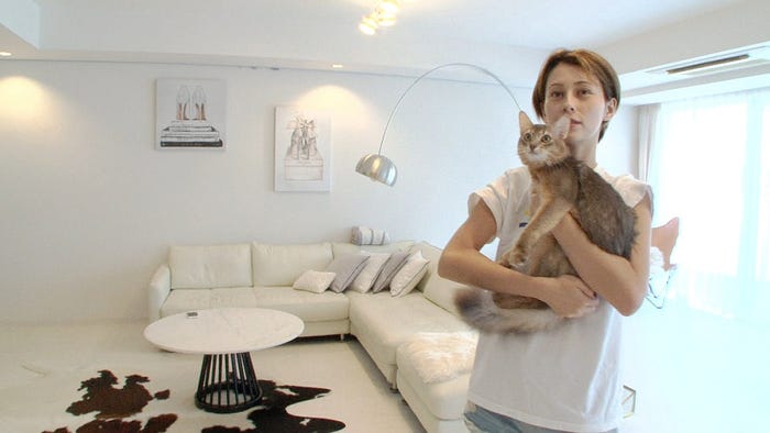 「ちょっとザワつくイメージ調査 もしかしてズレてる?」に出演するダレノガレ明美(写真提供:関西テレビ)