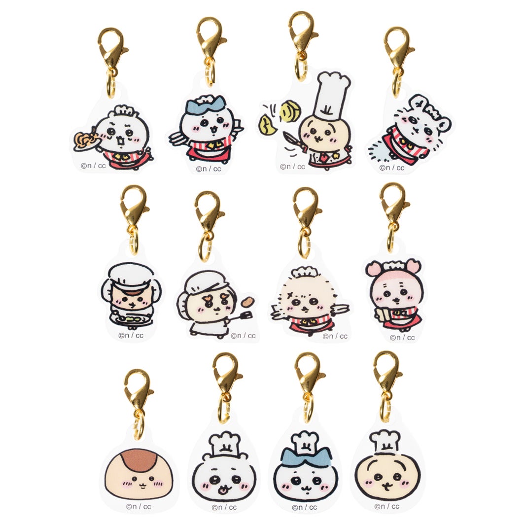 「ミニアクリルチャームinカプセル」（全12種)1回￥300（C）nagano