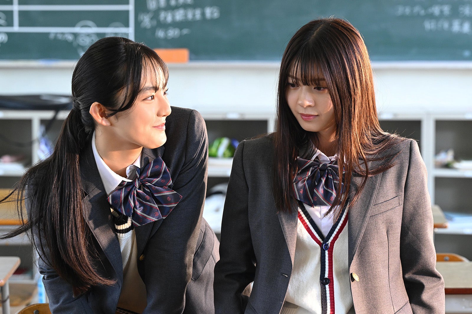 瀧七海、星乃夢奈「ブラックファミリア～新堂家の復讐～」第9話より（C）読売テレビ