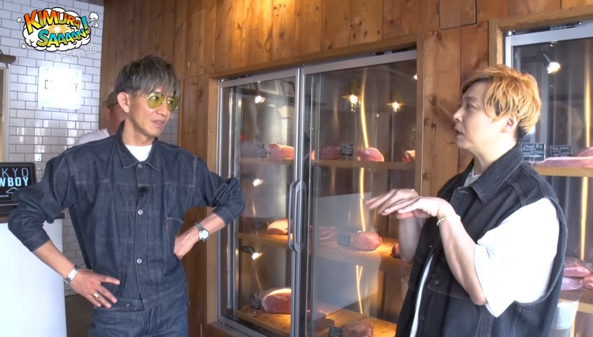 木村拓哉×堂本剛が魅せる!「大人の休日」BBQ肉選びの極意