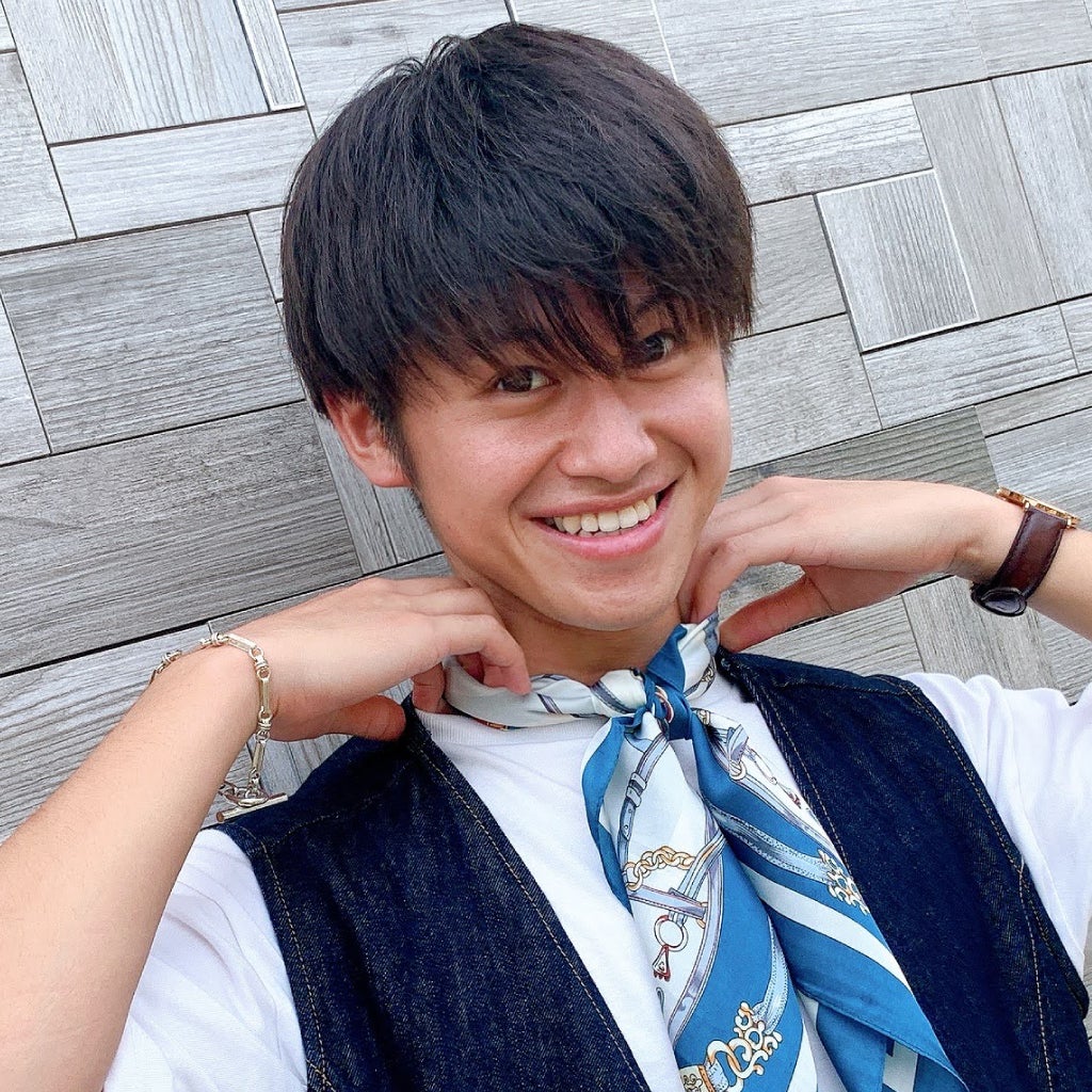 國學院⼤學2年 本⼭遼（提供写真）