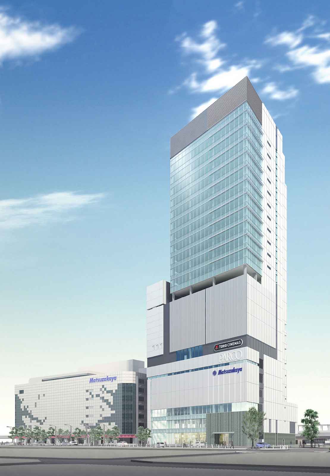 上野の新商業施設「上野フロンティアタワー」誕生 大人のパルコや映画館がラインナップ